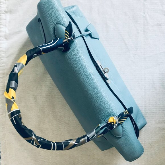 SOLD 💛Shoulder KELLY 42 + Twilly. Brand new. Rare. - Picture 8 of 12